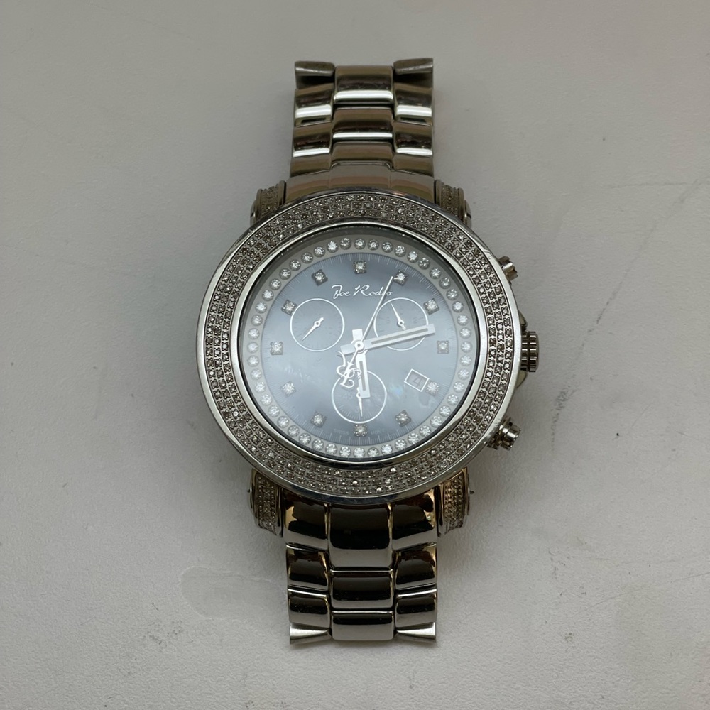 Beautiful Blue Pearl Diamond Joe Rodeo watch